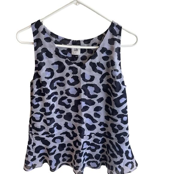 CAbi Size S Feline Cami #5536 Lilac Purple Blue‎ Gray - Picture 5 of 15